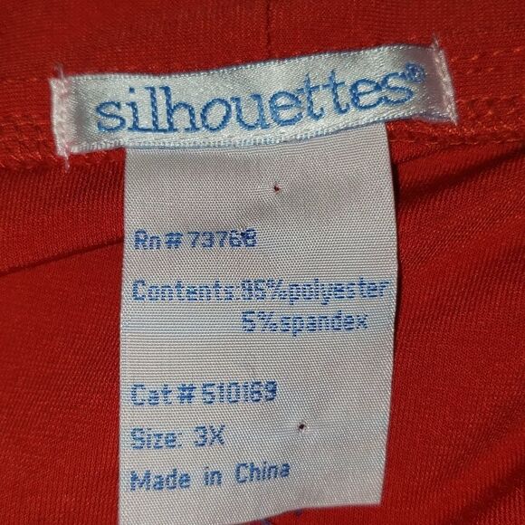 Silhouettes Slinky Red Open-faced Cardigan - Picture 5 of 5